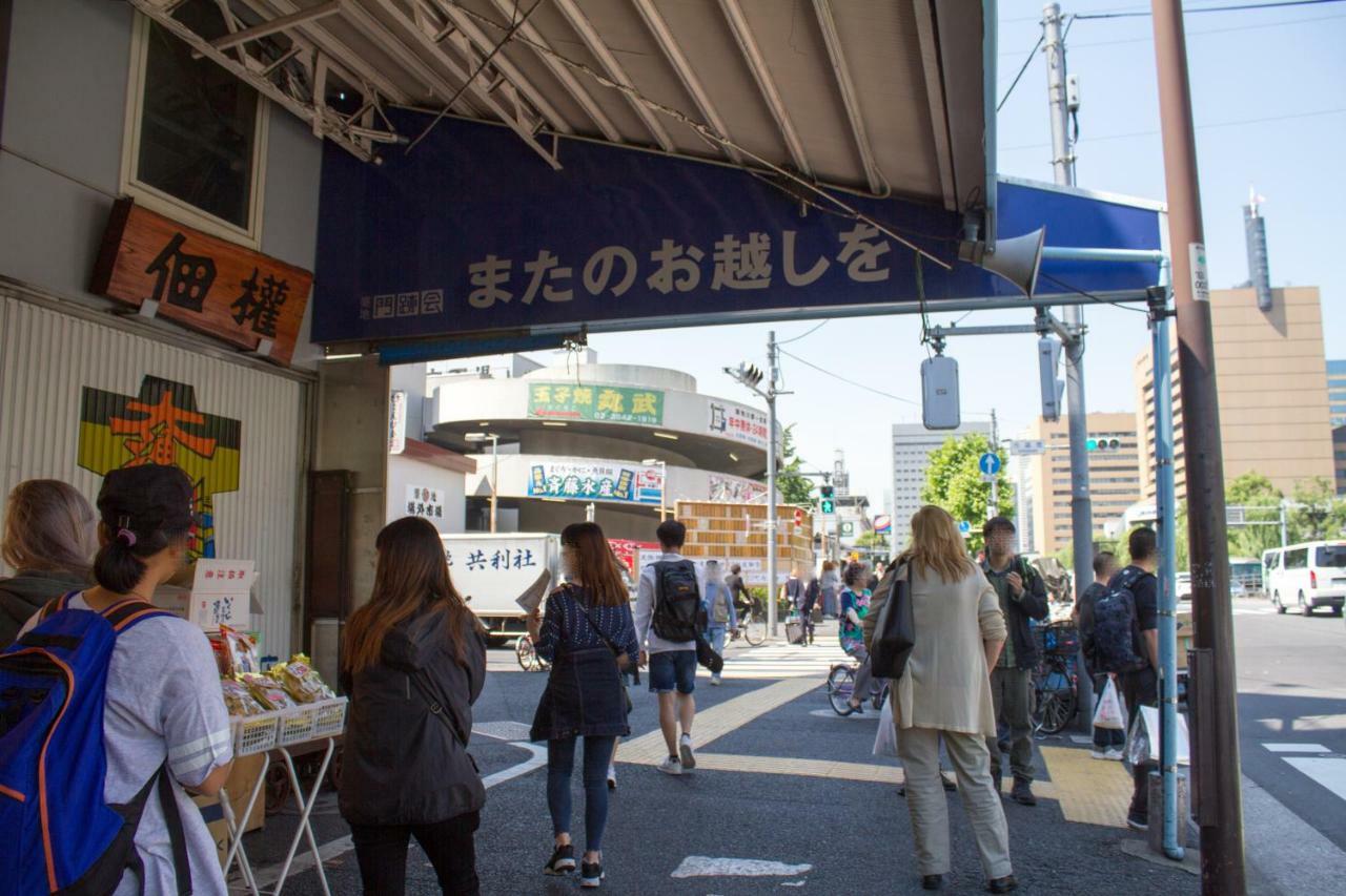 Tsukiji Guest House Kagura Tokio Buitenkant foto